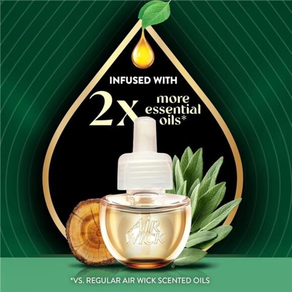 Scented Oils 5ct, air freshener White Sage & Mahogany - Picture 3 of 7